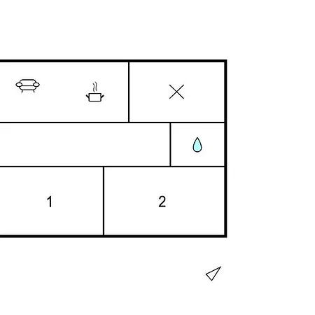 2 Bedroom Beautiful In Popovici بيت للعطل